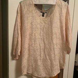 Embroidered blouse - pink free people